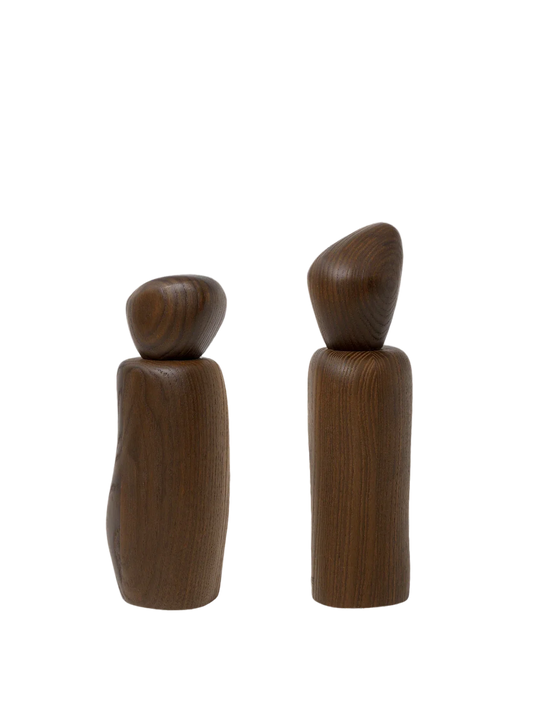 Pebble & Cairn Mühlenset Geschenkset – Dunkelbraun