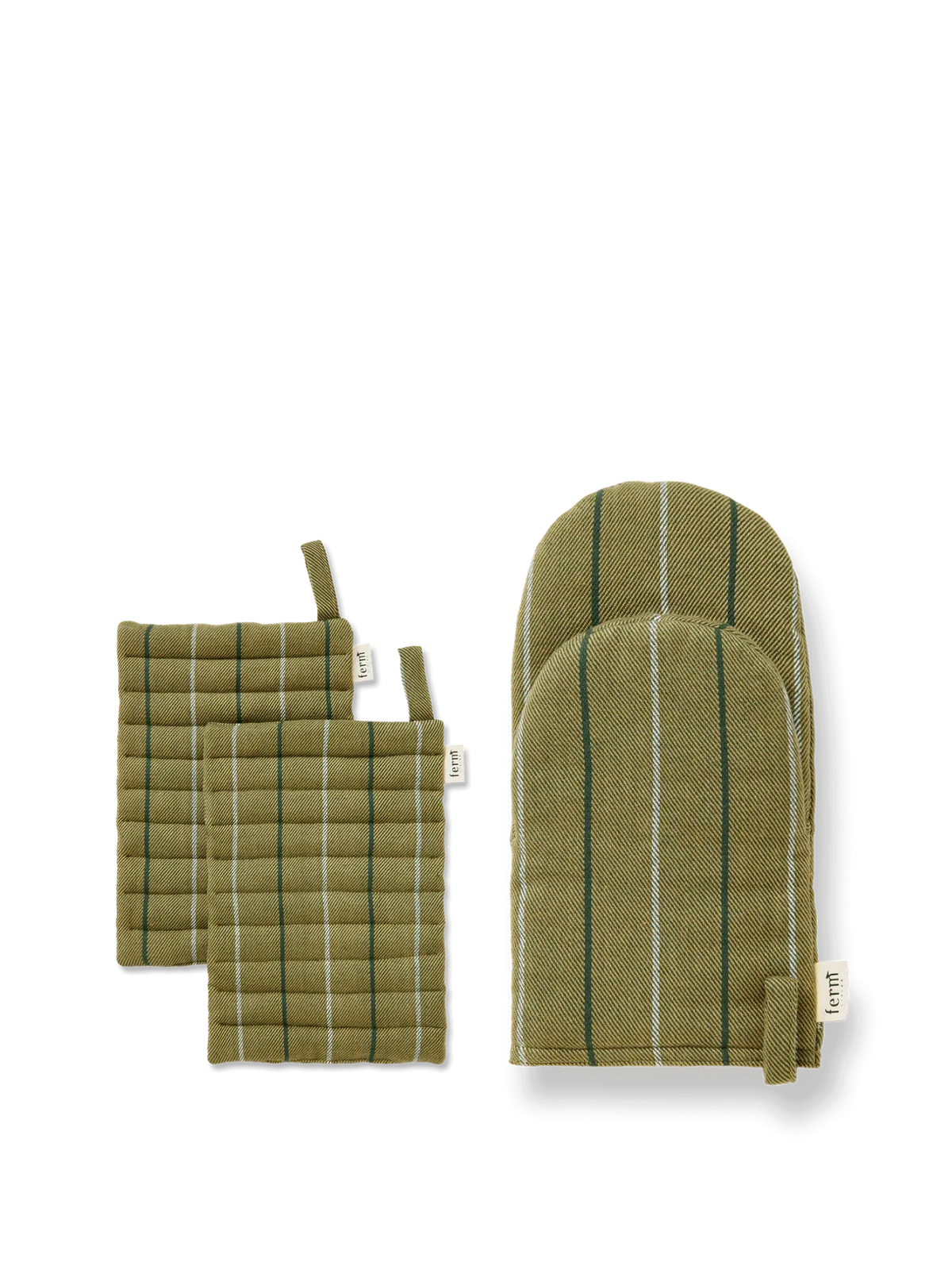 Ito Topflappen- & Ofenhandschuh-Geschenkset – Seetang
