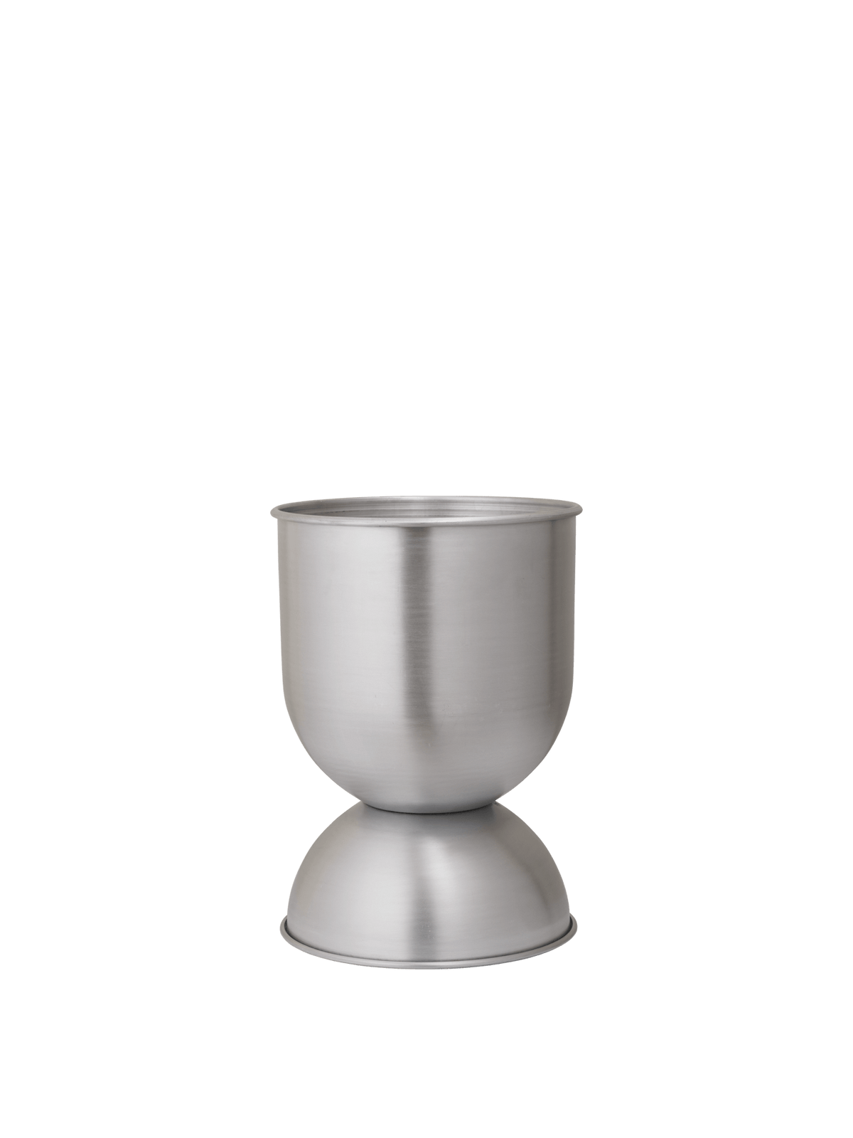 Stundenglas-Topf – Klein – Aluminium