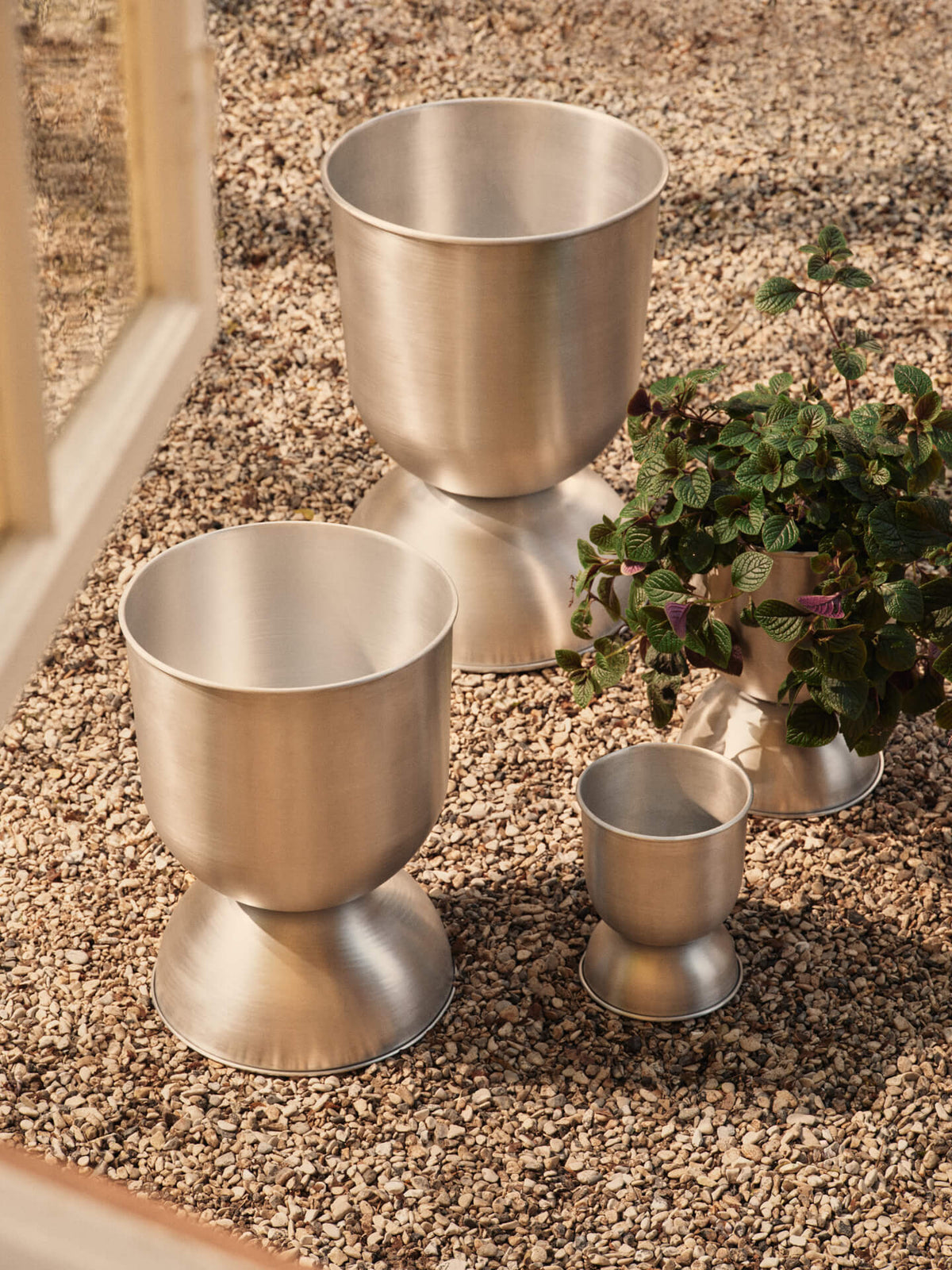 Stundenglas-Topf – Klein – Aluminium
