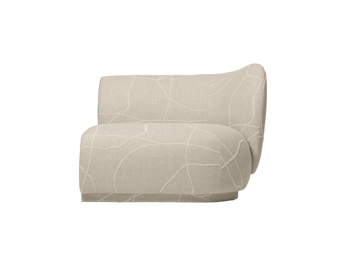 Rico Sofa Armlehne Rechts – Can Lis – Sand/Off-White
