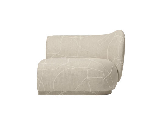 Rico Sofa Armlehne Rechts – Can Lis – Sand/Off-White