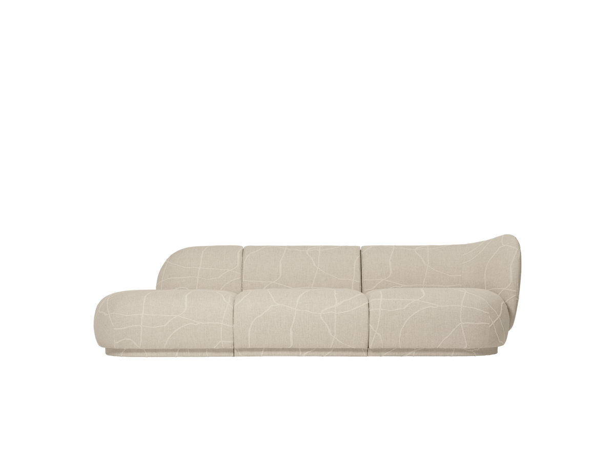 Rico Sofa Armlehne Rechts – Can Lis – Sand/Off-White