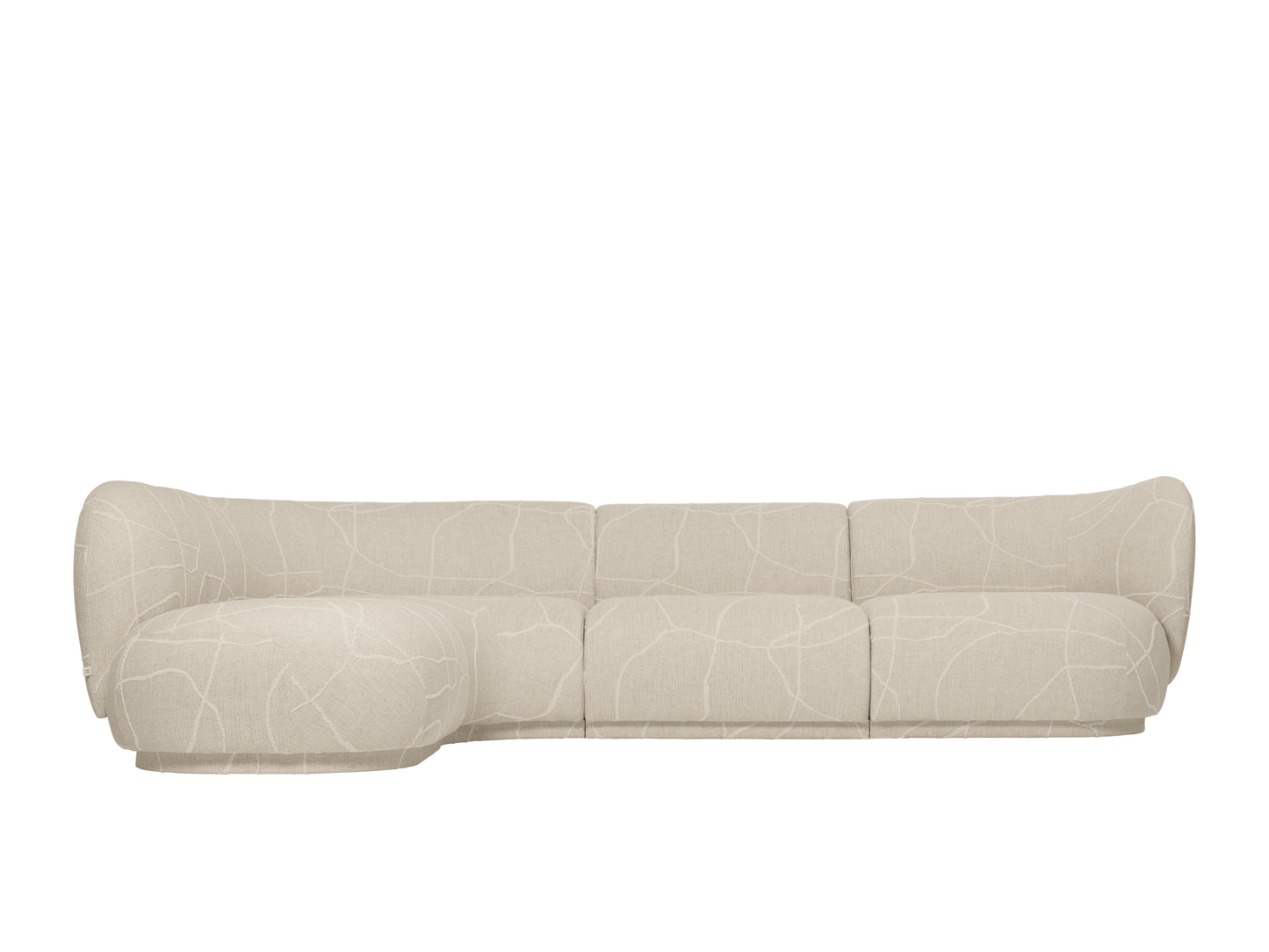 Rico Sofa Armlehne Rechts – Can Lis – Sand/Off-White