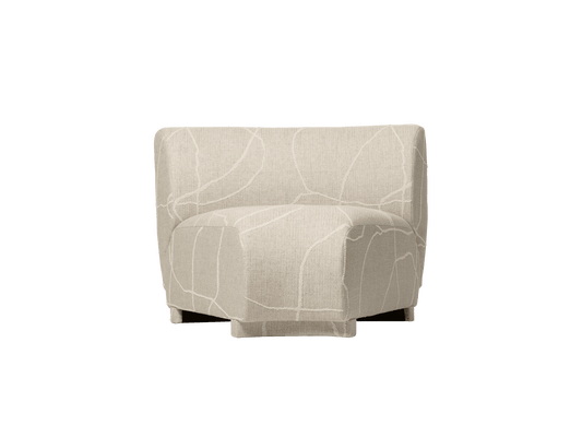 Rico Sofa Eckteil - Schmal - Can Lis - Sand/Off-White