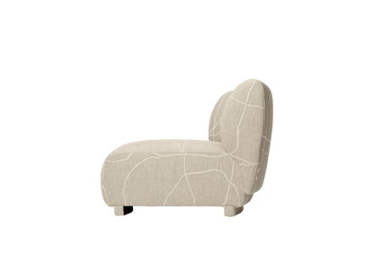 Rico Sofa Eckteil - Schmal - Can Lis - Sand/Off-White