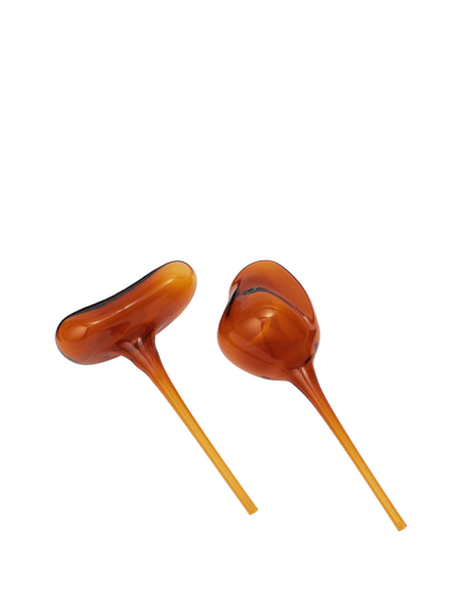 Quecksilber-Wasserkugeln - 2er Set - Amber