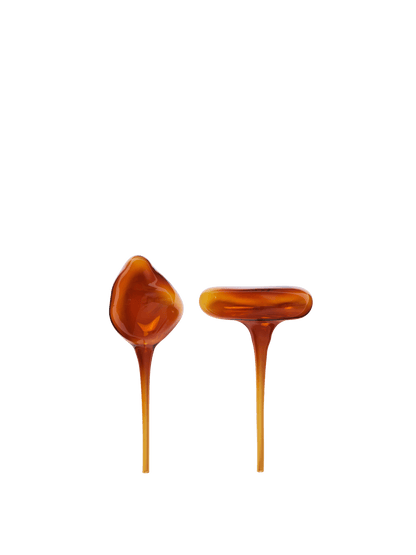 Quecksilber-Wasserkugeln - 2er Set - Amber
