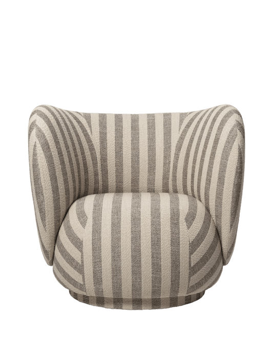 Rico Lounge Chair - Louisiana - Sand/Off-White