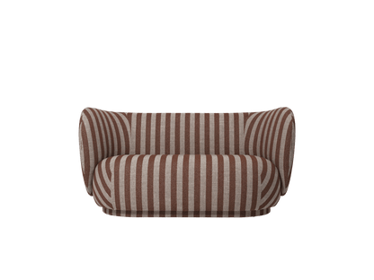Rico Sofa 2-Sitzer – Louisiana – Sand/Schoko