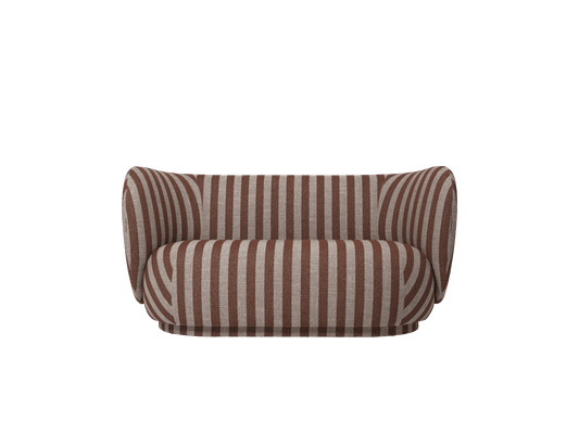 Rico Sofa 2-Sitzer – Louisiana – Sand/Schoko