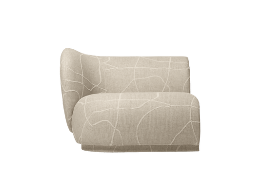 Rico Sofa Armlehne Links – Can Lis – Sand/Off-White