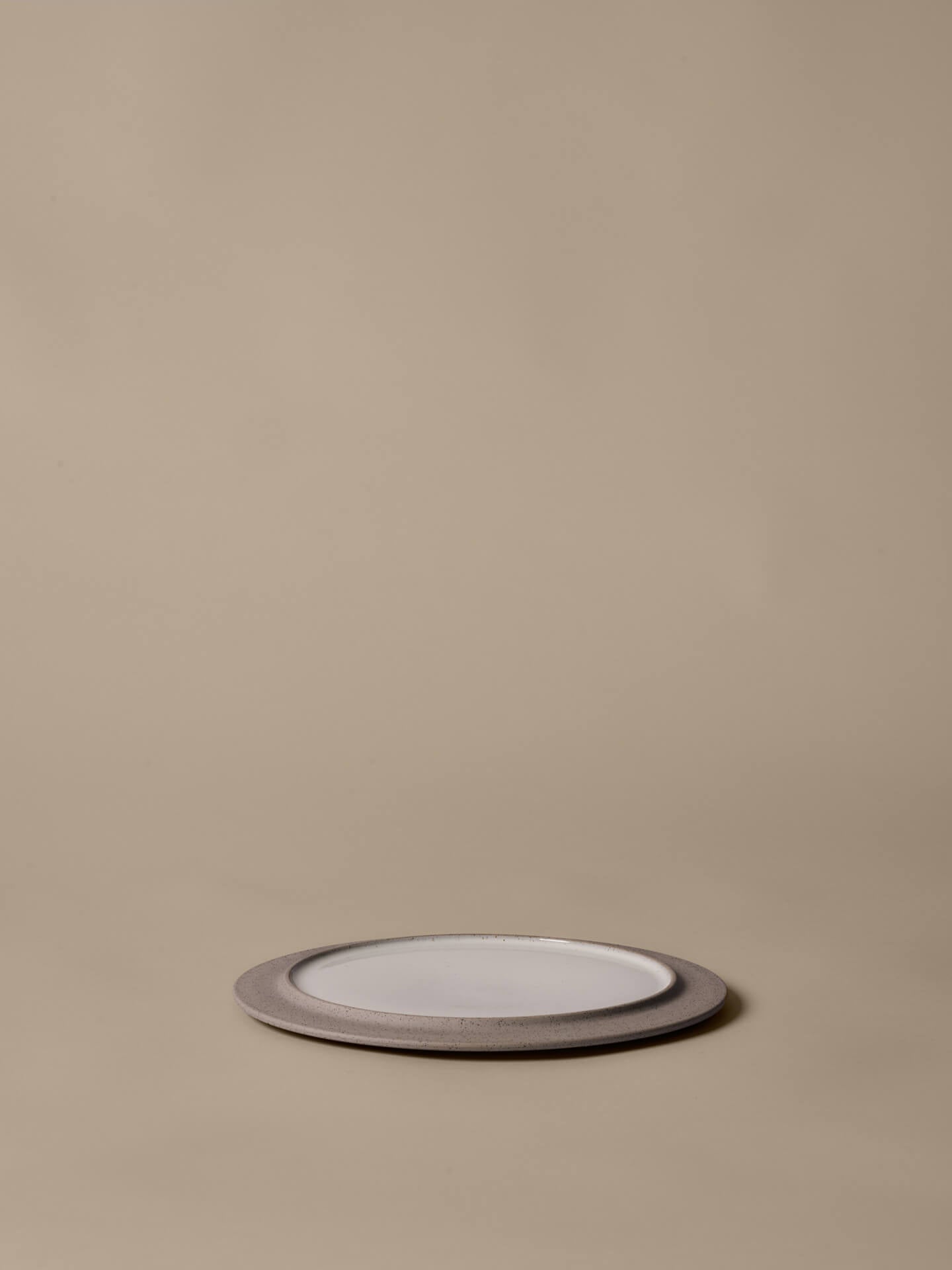 Sonae Kuchenteller - Ø25 - 2er Set - Grau/Weiß