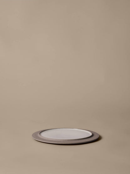 Sonae Kuchenteller - Ø25 - 2er Set - Grau/Weiß
