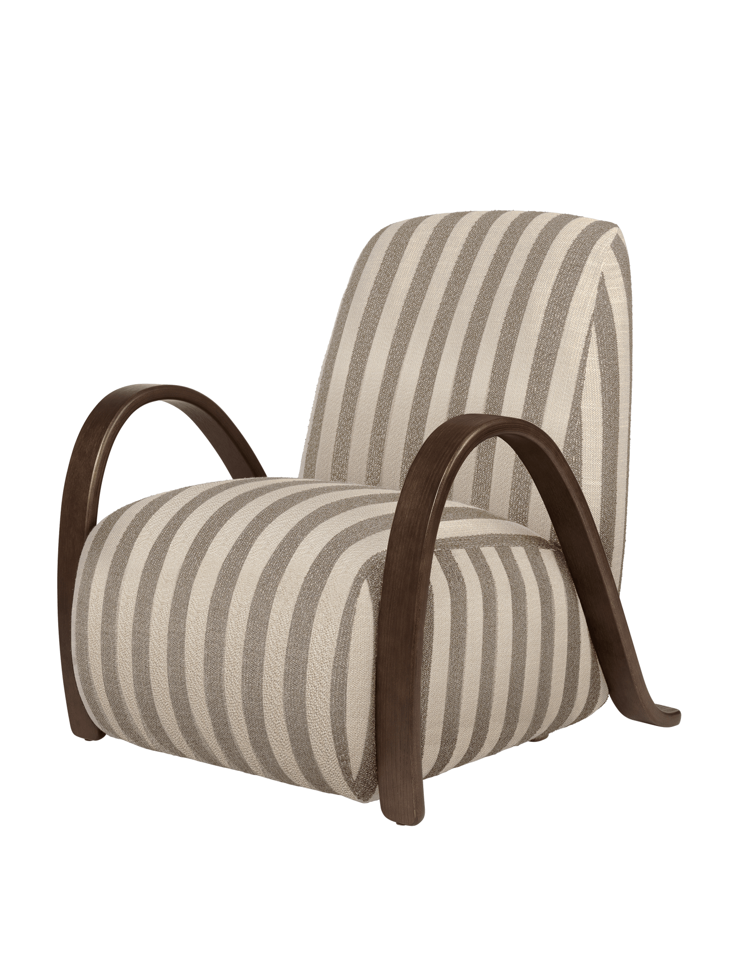 Buur Loungesessel - Louisiana - Sand/Off-White