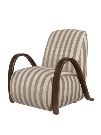 Buur Loungesessel - Louisiana - Sand/Off-White