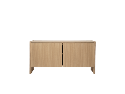 Pakethallenschrank - Niedrig - Natureiche