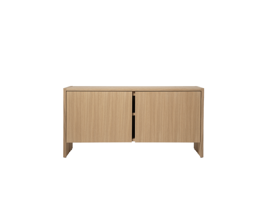 Pakethallenschrank - Niedrig - Natureiche