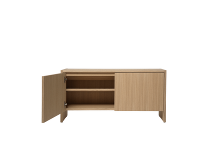 Pakethallenschrank - Niedrig - Natureiche