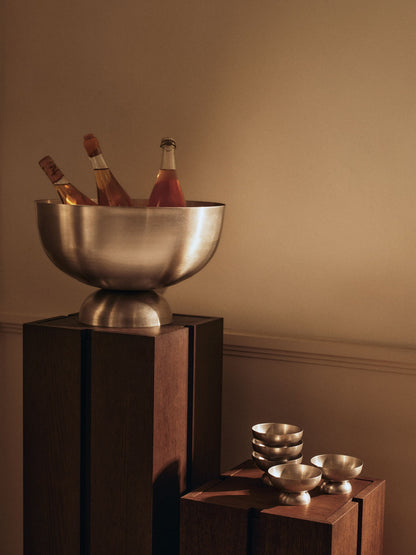Ripple Champagnerschalen & Tumbled Champagnerkühler Geschenkset