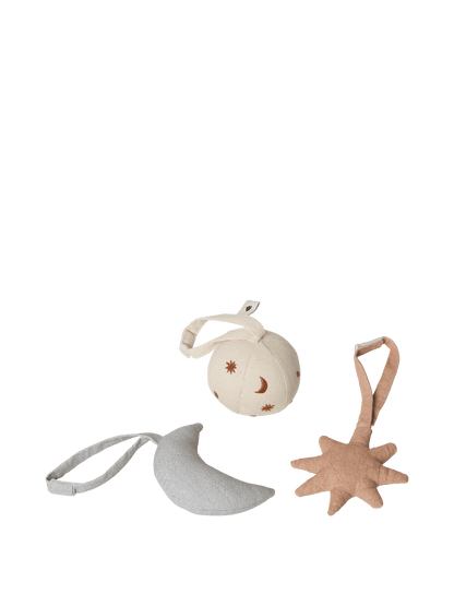 Skye Baby-Spielzeug – 3er-Set – Rosa
