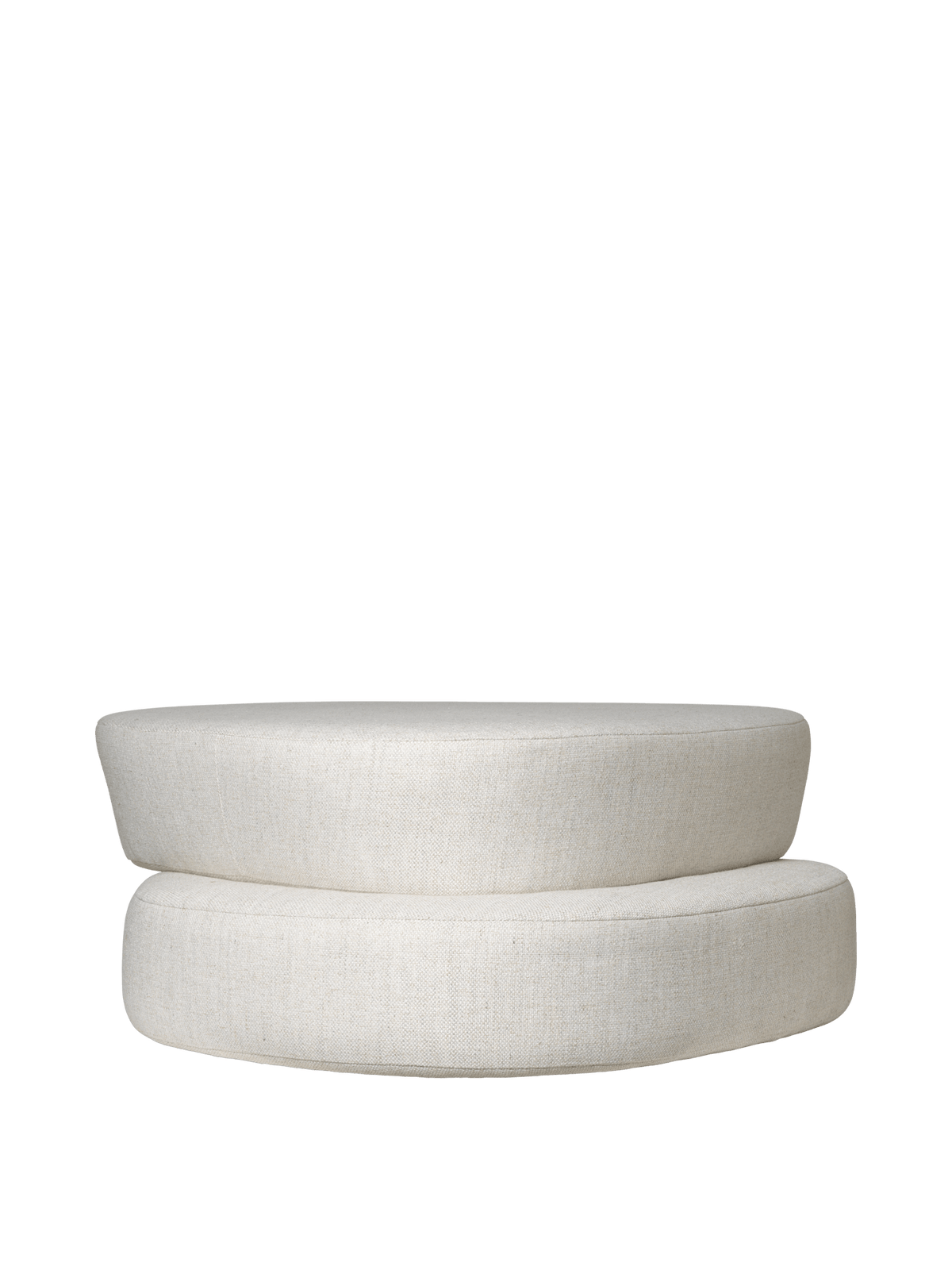 Plyo Ottoman – Basic – Gebrochenes Weiß