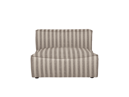 Catena Sofa Center L100 - Louisiana - Sand/Off-White