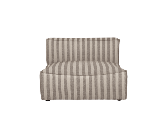 Catena Sofa Center L100 - Louisiana - Sand/Off-White