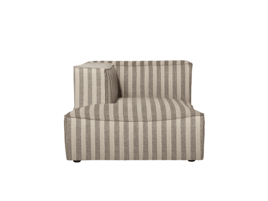 Catena Sofa Récamiere links L600 - Louisiana - Sand/Off-White