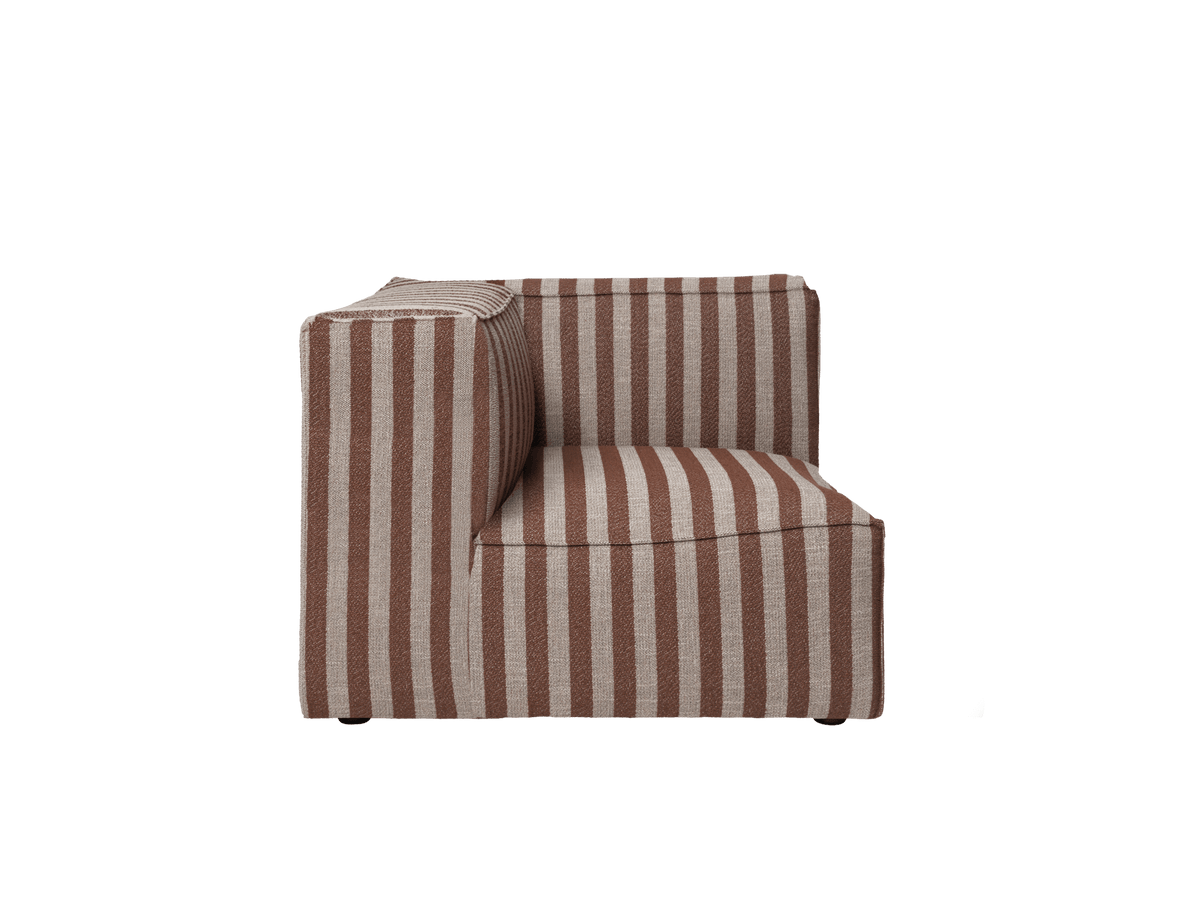 Catena Sofa Connect Eckelement L200 - Louisiana - Sand/Schokolade