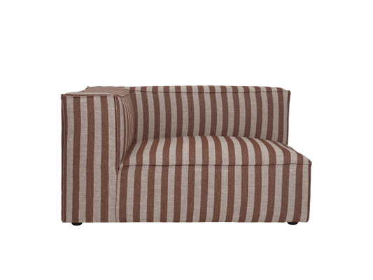 Catena Sofa Armlehne links L400 - Louisiana - Sand/Chocolate