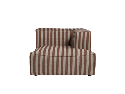 Catena Sofa Chaise Longue Rechts L601 - Louisiana - Sand/Chocolate