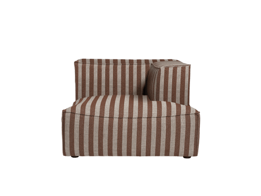 Catena Sofa Chaise Longue Rechts L601 - Louisiana - Sand/Chocolate