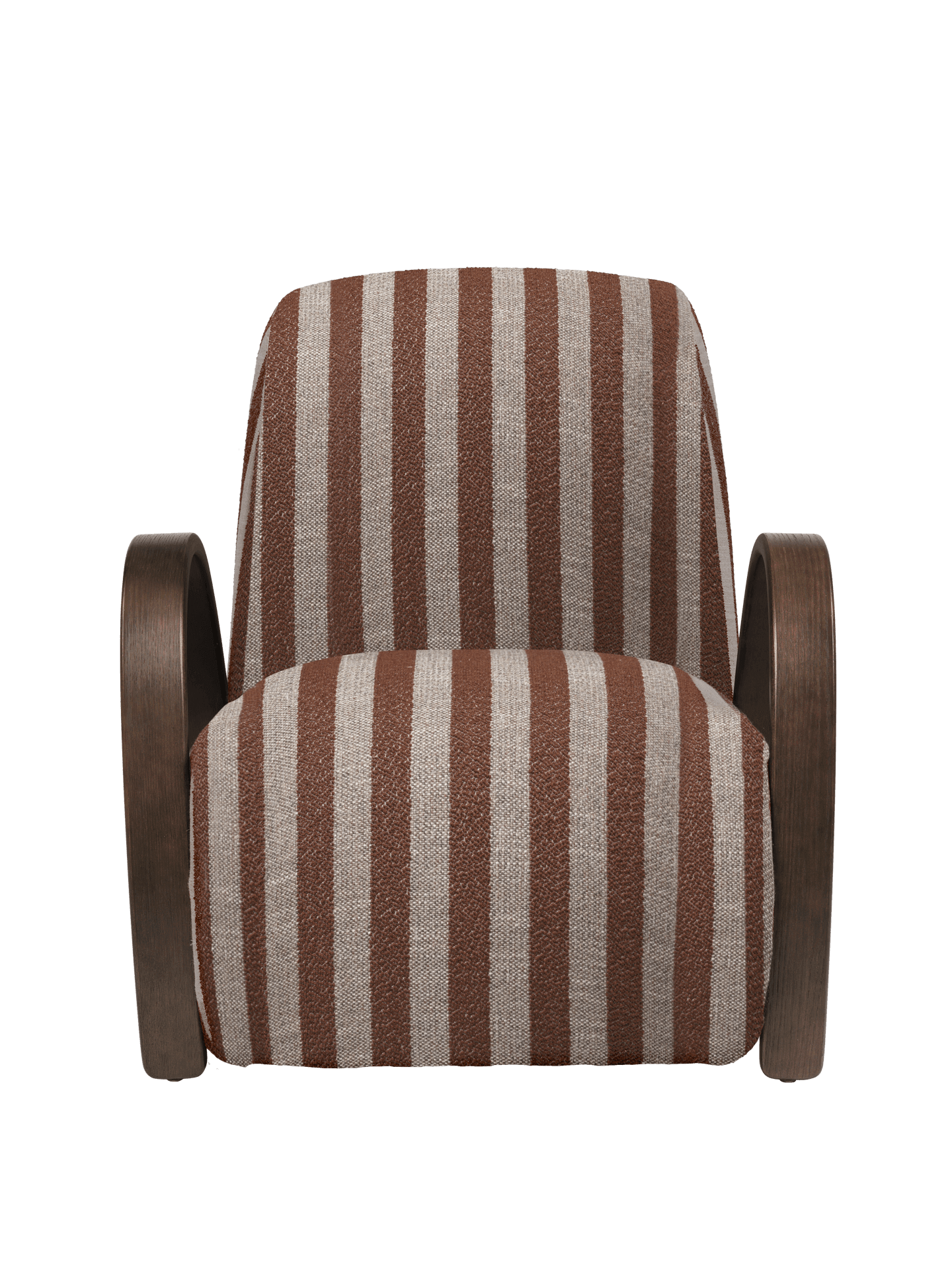 Buur Lounge Chair – Louisiana – Sand/Chocolate