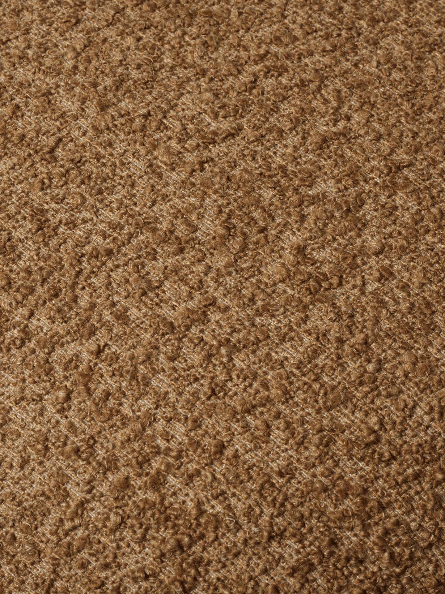 Rico Sofa Center – Rohes Bouclé – Hellbraun