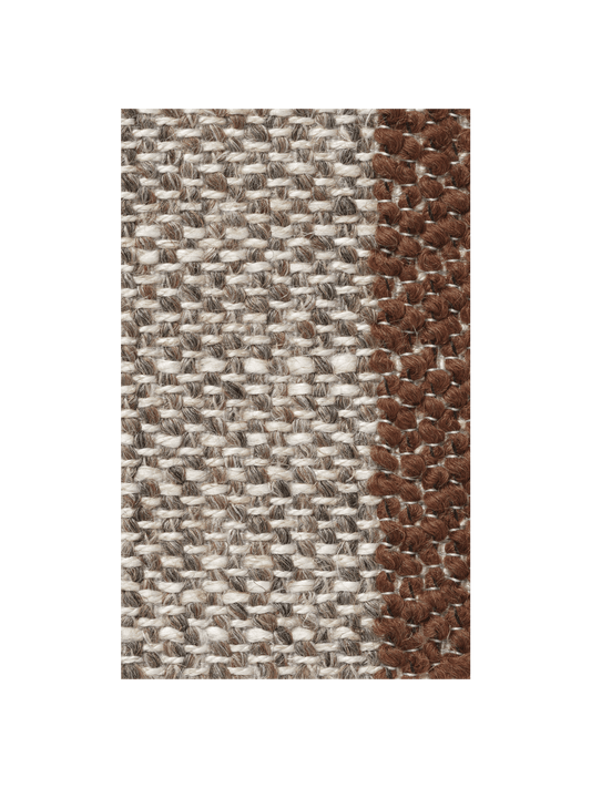 Stoffmuster - Louisiana - Sand/Chocolate