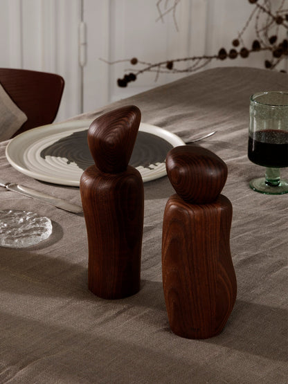 Pebble & Cairn Mühlenset Geschenkset – Dunkelbraun