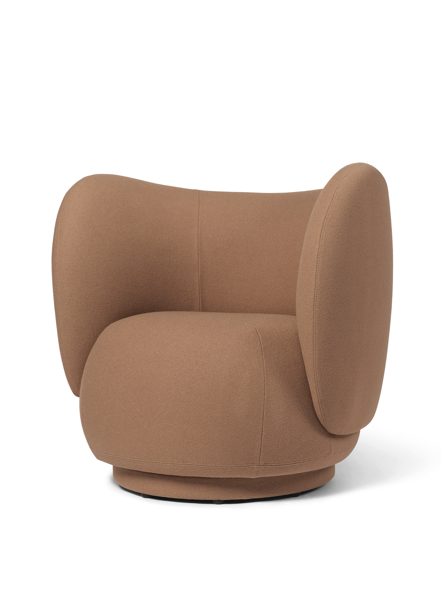 Rico Lounge Chair - Tonus - Hellbraun