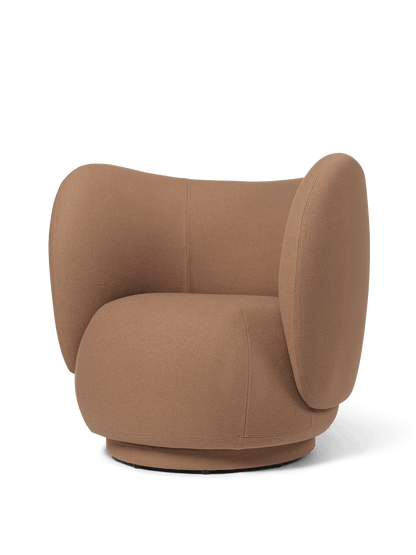 Rico Lounge Chair - Tonus - Hellbraun