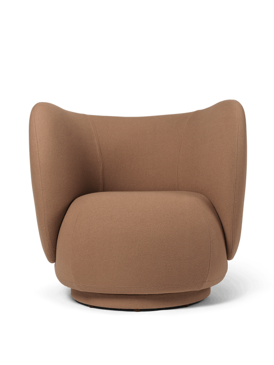 Rico Lounge Chair - Tonus - Hellbraun