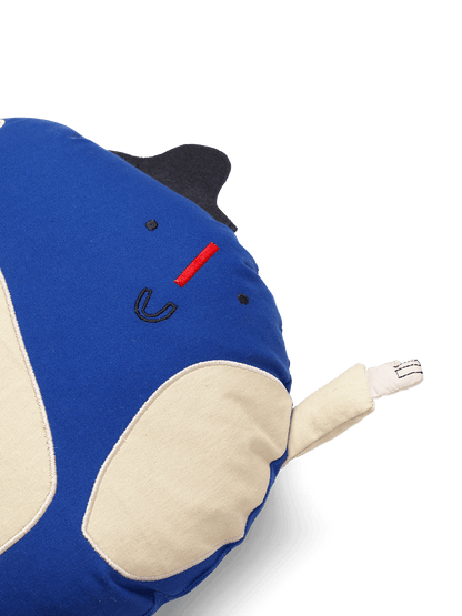 World Cushion - Hellblau