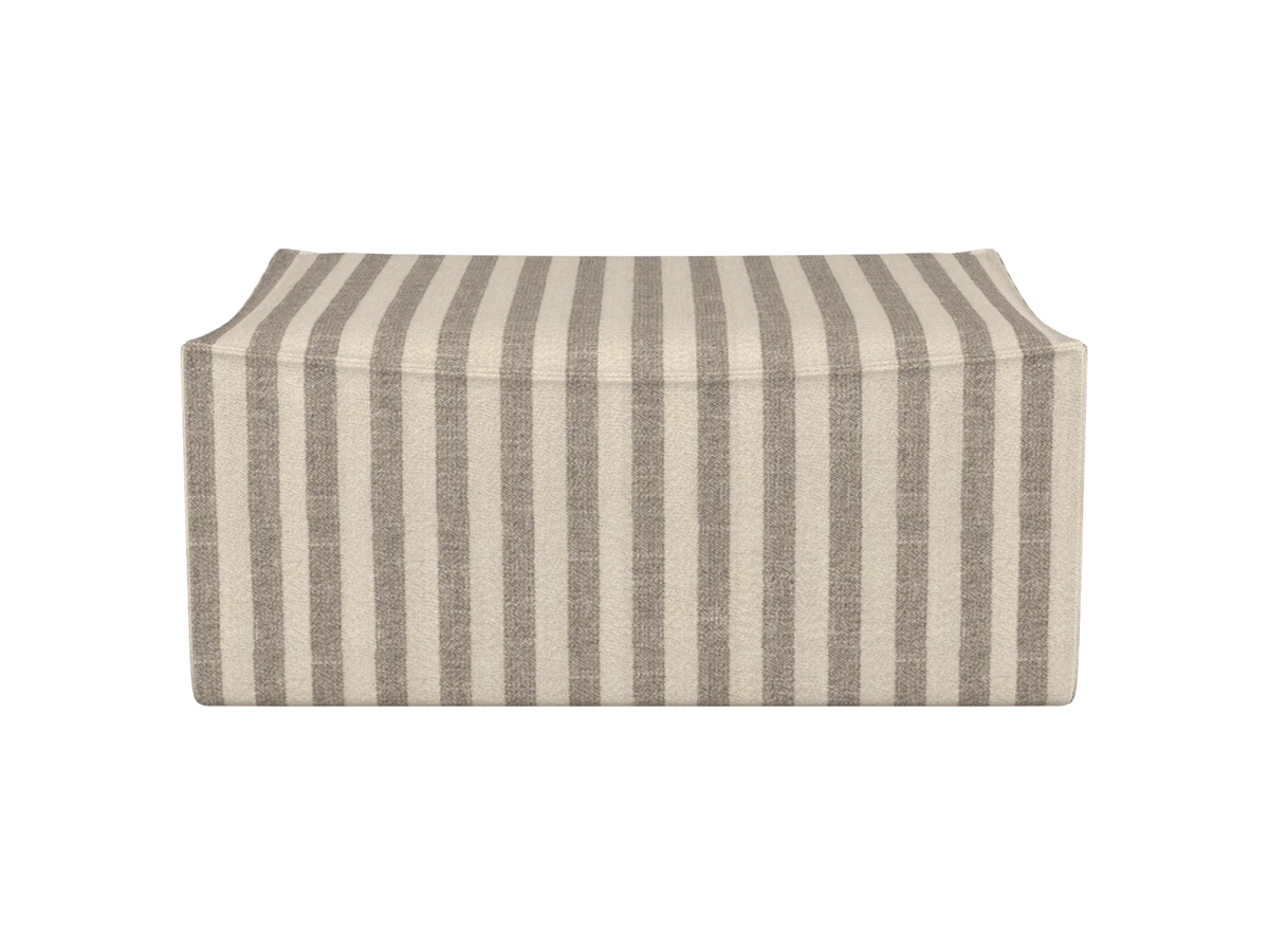 Catena Pouf Rechteckig S501 - Louisiana - Sand/Off-White