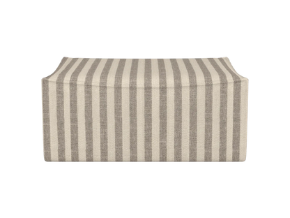 Catena Pouf Rechteckig S501 - Louisiana - Sand/Off-White