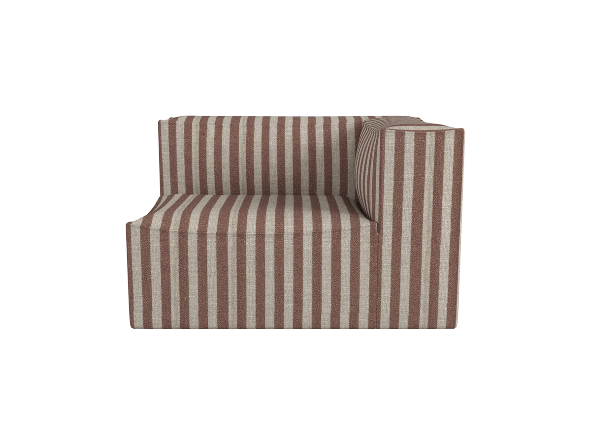 Catena Sofa Armlehne rechts S401 – Louisiana – Sand/Chocolate
