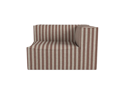 Catena Sofa Armlehne rechts S401 – Louisiana – Sand/Chocolate