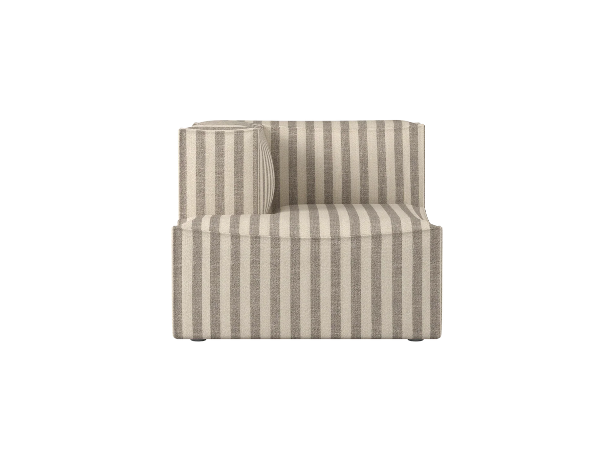 Catena Sofa Chaiselongue links S600 – Louisiana – Sand/Off-White