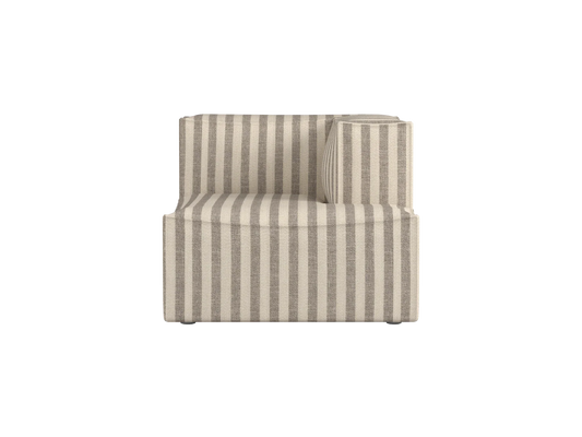 Catena Sofa Chaise Longue rechts S601 – Louisiana – Sand/Off-White