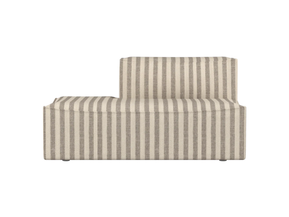 Catena Sofa Offenes Ende Links S300 - Louisiana - Sand/Cremeweiß