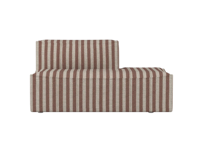 Catena Sofa mit offener Seite rechts S301 - Louisiana - Sand/Chocolate