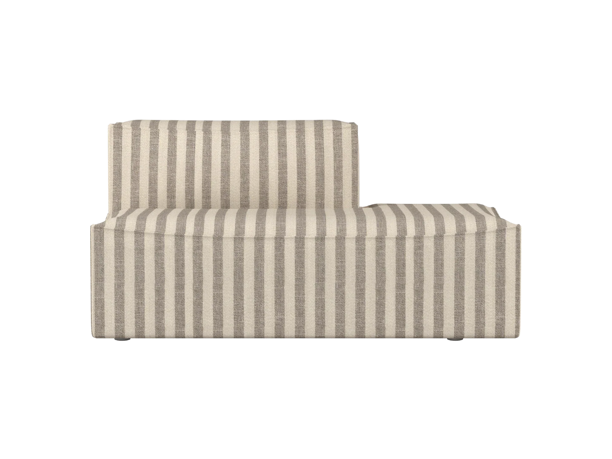 Catena Sofa Open End Rechts S301 - Louisiana - Sand/Off-White